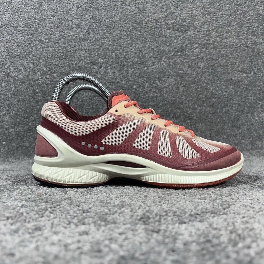 Ecco Biom Fjuel Racer Women’s EU 37 6 US Maroon Red Synthetic Athletic Shoes